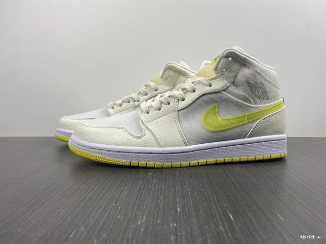 Rep TBkick SE DB2822- 3710 Yellow Mid Voltage Jordan1 QuickDry 1025